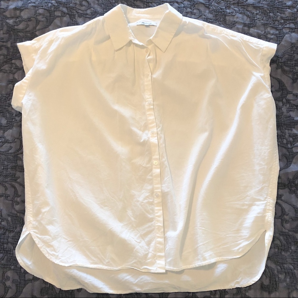 Central Shirt in pure white